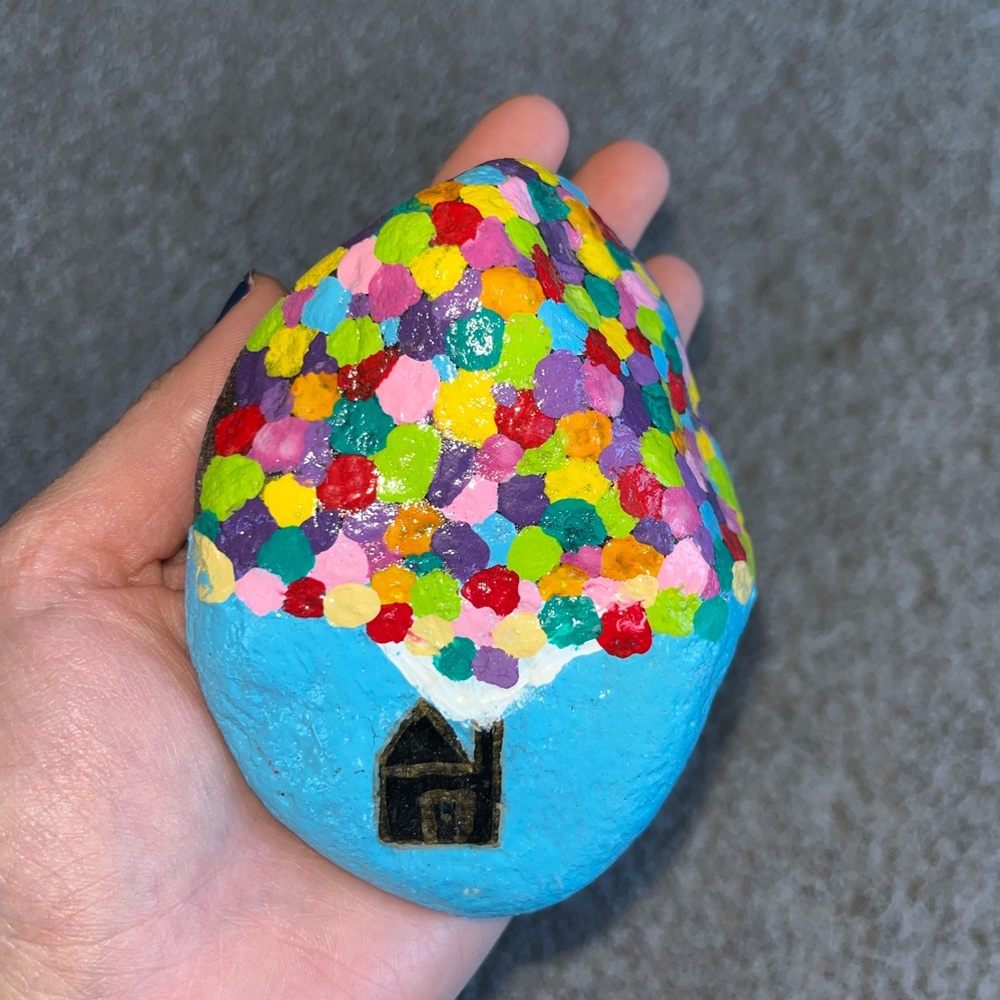 HAND PAINTED ROCK